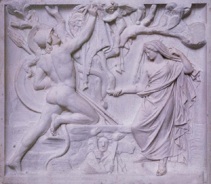 Christian Daniel Rauch Jason,Aided by Medea,Carrying off the Golden Fleece